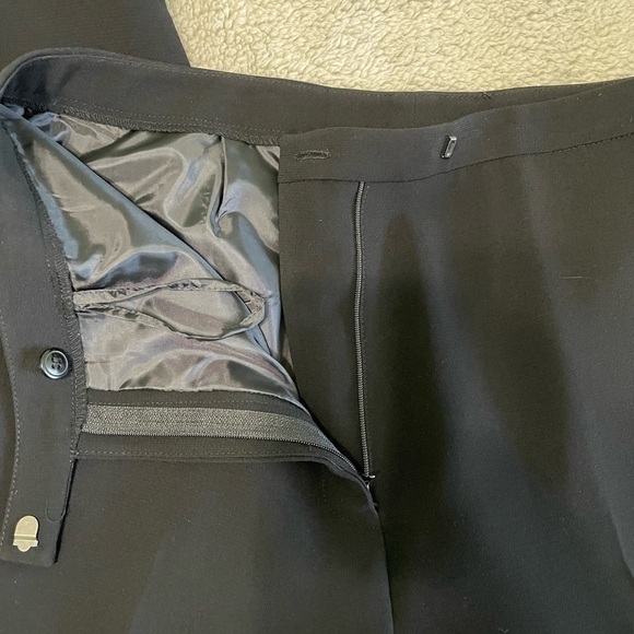 100% polyester lined dress pants hook and button waist. Very nicely made. - Picture 5 of 8